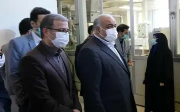 بازدید استاندار کرمانشاه از شرکت کیمیا ورزان مهر غرب (اسید سیتریک)