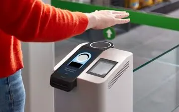 فناوری جدید آمازون: احراز هویت با اسکن کف دست +عکس
