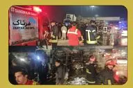واژگونی کامیون در محور بیستون؛ یک نفر جان باخت