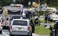 20 نفر در سانحه رانندگی در آمریکا جان باختند