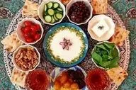 نسخه غذایی طب ایرانی برای افطاری و سحری ماه رمضان