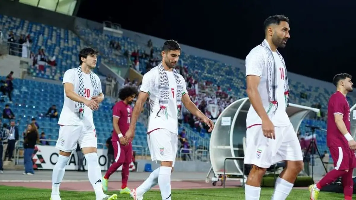 پایان نیمه اول بدون گل ایران صفر - قطر صفر 