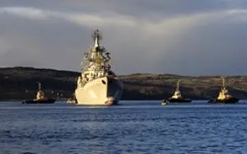 مانور نظامی ارتش روسیه در دریای مدیترانه