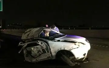 تصادف مرگبار تیبا در عوارضی قمصر؛ جزئیات حادثه تلخ منتشر شد