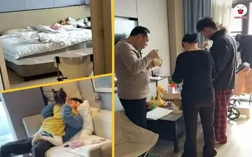 زندگی دائمی در هتل، ابتکار یک خانواده 8 نفره برای کاهش هزینه ها!