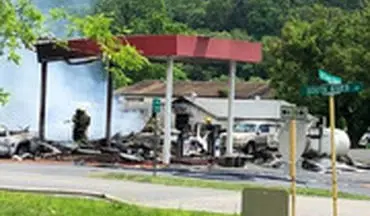  انفجار مرگبار در پمپ بنزین ویرجینیا 