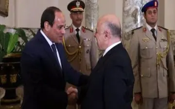 گفت گوهای رئیسان جمهور عراق و مصر