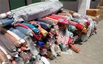 کشف 200 هزار متر پارچه غیراستاندارد در "سرپل ذهاب"  