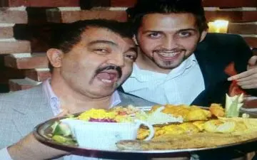 تبریک متفاوت آقای بازیگر به تازه داماد سینمای ایران | عکس