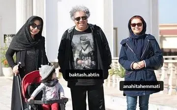 فقیهه سلطانی و دخترش به همراه آناهیتا همتی (عکس)