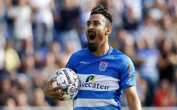  قوچان نژاد در ترکیب اصلی زووله مقابل والویک