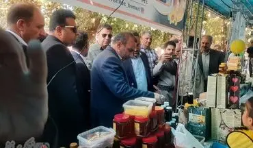 گزارش تصویری/ جشنواره‌ای با طعم بادام و عسل در کرمانشاه