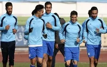 غیبت جباروف و صحبت های شفر در تمرین آبی ها