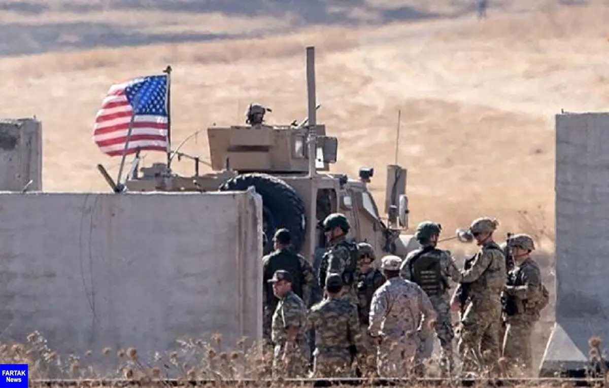 پایگاه غیرقانونی آمریکا در حومه حسکه سوریه با موشک هدف قرار گرفت
