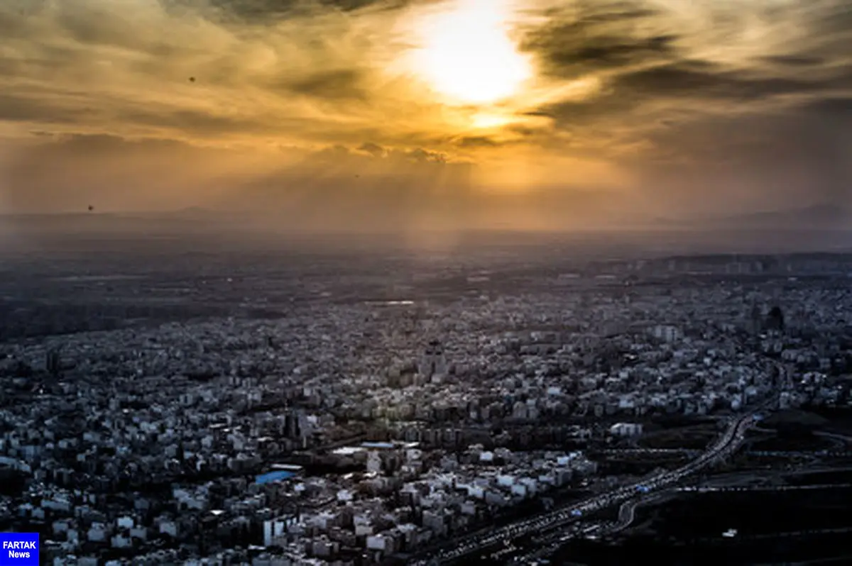 
کاهش موقتی کیفیت هوای تهران
