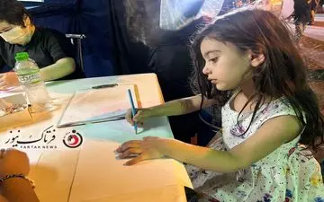 تصاویری دیدنی از اقدم ارزنده هیئت عزاداری ولیعصر(عج) اکباتان تهران