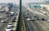 محدودیت‌های تردد شبانه آزادراه تهران -کرج به پایان رسید