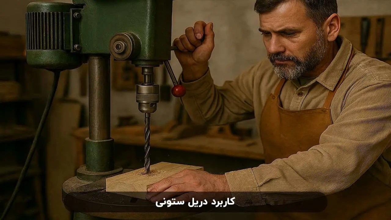 کاربرد دریل ستونی