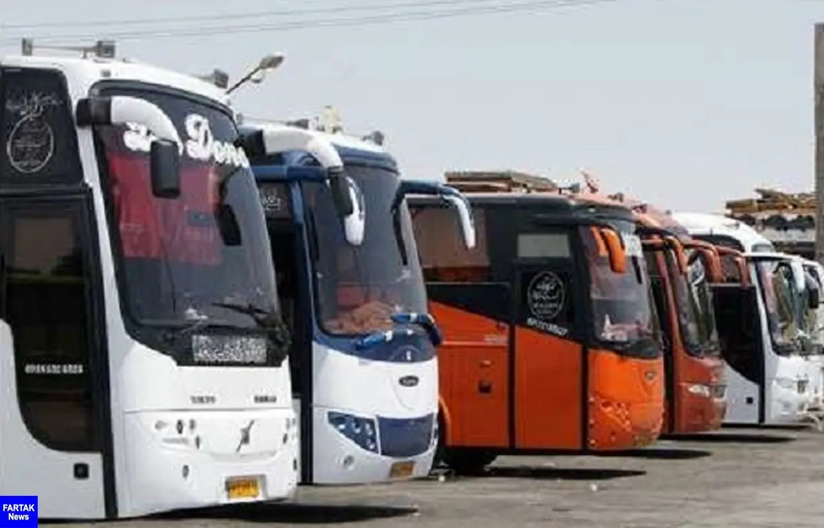 قیمت بلیت اتوبوس در نوروز افزایش نمی‌یابد

