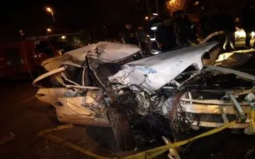 تصادف وانت نیسان و ماکسیما در کرمانشاه جان دو نفر را گرفت



 