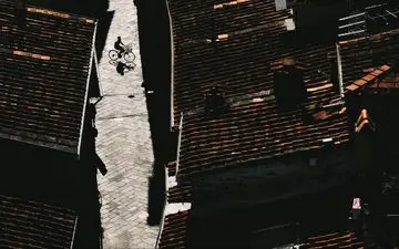 عکس منتخب نشنال جئوگرافیک | دوچرخه سوار