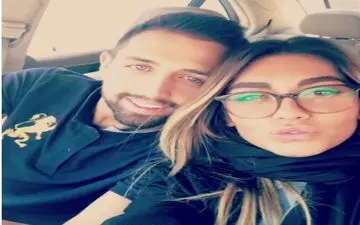 سلفی توماشینی محسن افشانی و همسرش (عکس)