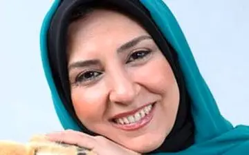 مرجانه گلچین در کنار عموی خواننده اش | عکس