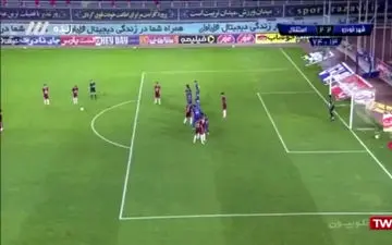 فیلم/ گل دوم شهرخودرو به استقلال با کاشته دیدنی خلعتبری