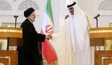 توئیت امیر قطر درباره دیدار با رئیس‌جمهور ایران