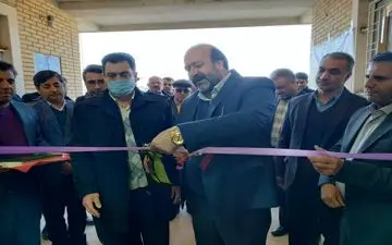  دبستان ۶ کلاسه آسمان آباد افتتاح شد