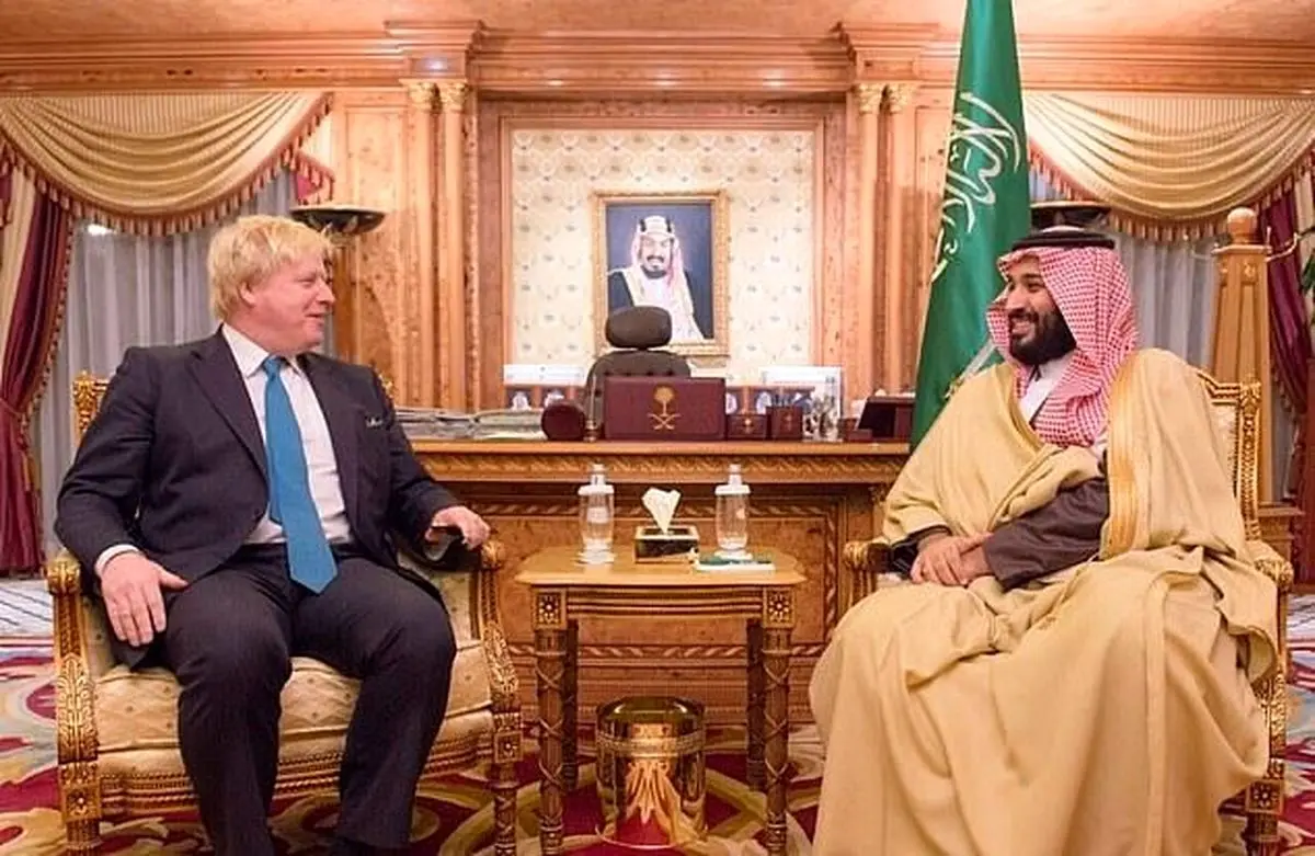 نخست وزیر انگلیس با ولیعهد عربستان دیدار کرد