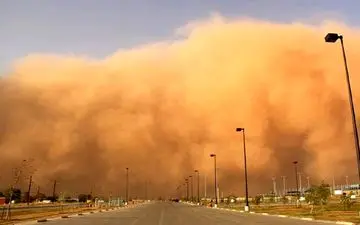 با گرد و غبار هم خبر می‌سازند