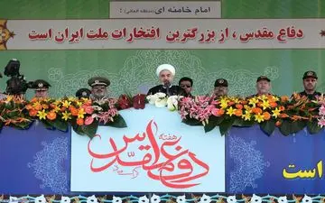 روحانی: قدرت دفاعی ما هیچ‌گاه خود را برای تجاوز به کشوری آماده نکرده است