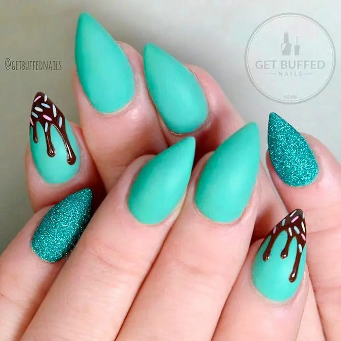 fun-summer-nails-mint-ice-cream-art