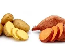 سیب‌زمینی شیرین یا زرد: کدام یک واقعاً سالم‌تر است؟ رازهایی که نمی‌دانستید!