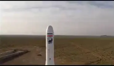 نخستین فیلم از پرتاب موفق اولین ماهواره نظامی ایران