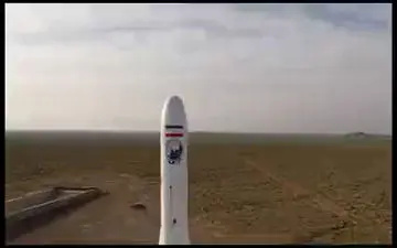 نخستین فیلم از پرتاب موفق اولین ماهواره نظامی ایران