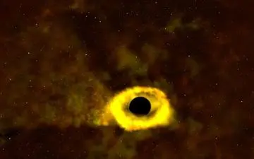 بزرگترین سیاه‌چاله جهان رصد شد
