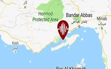 دو زلزله پیاپی بندر لافت واقع در جزیره قشم را لرزاند