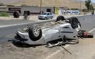 پرواز مرگبار پژو 206 در اصفهان! / راننده به بیمارستان نرسید
