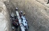 سقوط خودرو پژو پارس در کال طرق مشهد؛ ۶ نفر مصدوم شدند