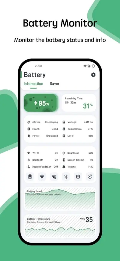 اپ Battery Monitor