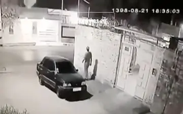 سرقت پراید تنها در ۲۰ ثانیه!