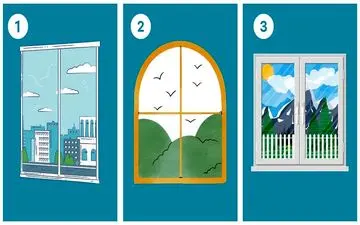 تست شخصیت: یکی از پنجره‌ها را انتخاب کن تا بگویم خجالتی هستی یا بی‌پروا؟
