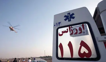 
انتقال هوایی ۲ مادر باردار به مراکز درمانی خوزستان
