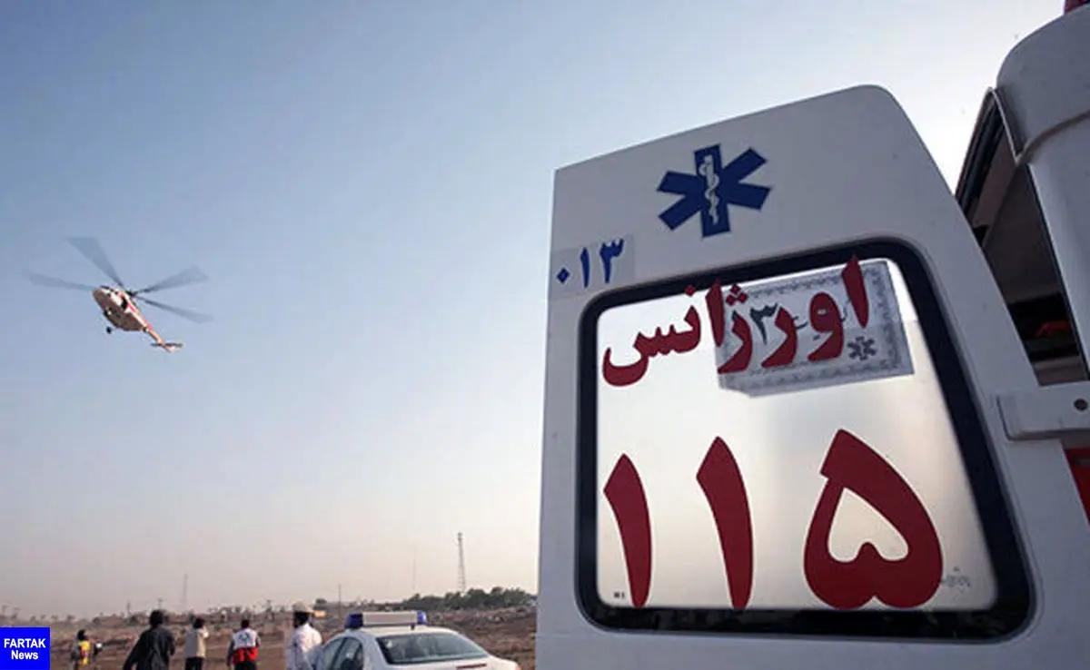
انتقال هوایی ۲ مادر باردار به مراکز درمانی خوزستان
