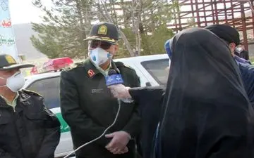 اختصاص 400 هزار لیتر موادضدعفونی برای گندزدایی معابر توسط پلیس کرمانشاه 