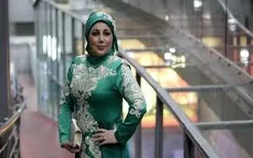 پوشش و میکاپ متفاوت بهنوش بختیاری با ژست مدلینگ