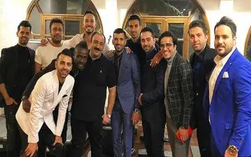 جشن تولد بازیکن پرسپولیس با حضور هنرمندان