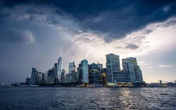 عکس روز نشنال جئوگرافیک/شهر طوفانی